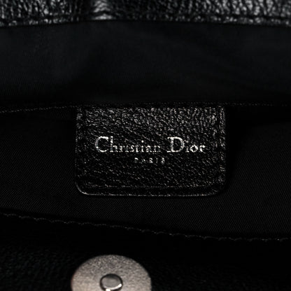 Christian Dior Monogram Vintage Flowers Dome Bag Black 5 of 10