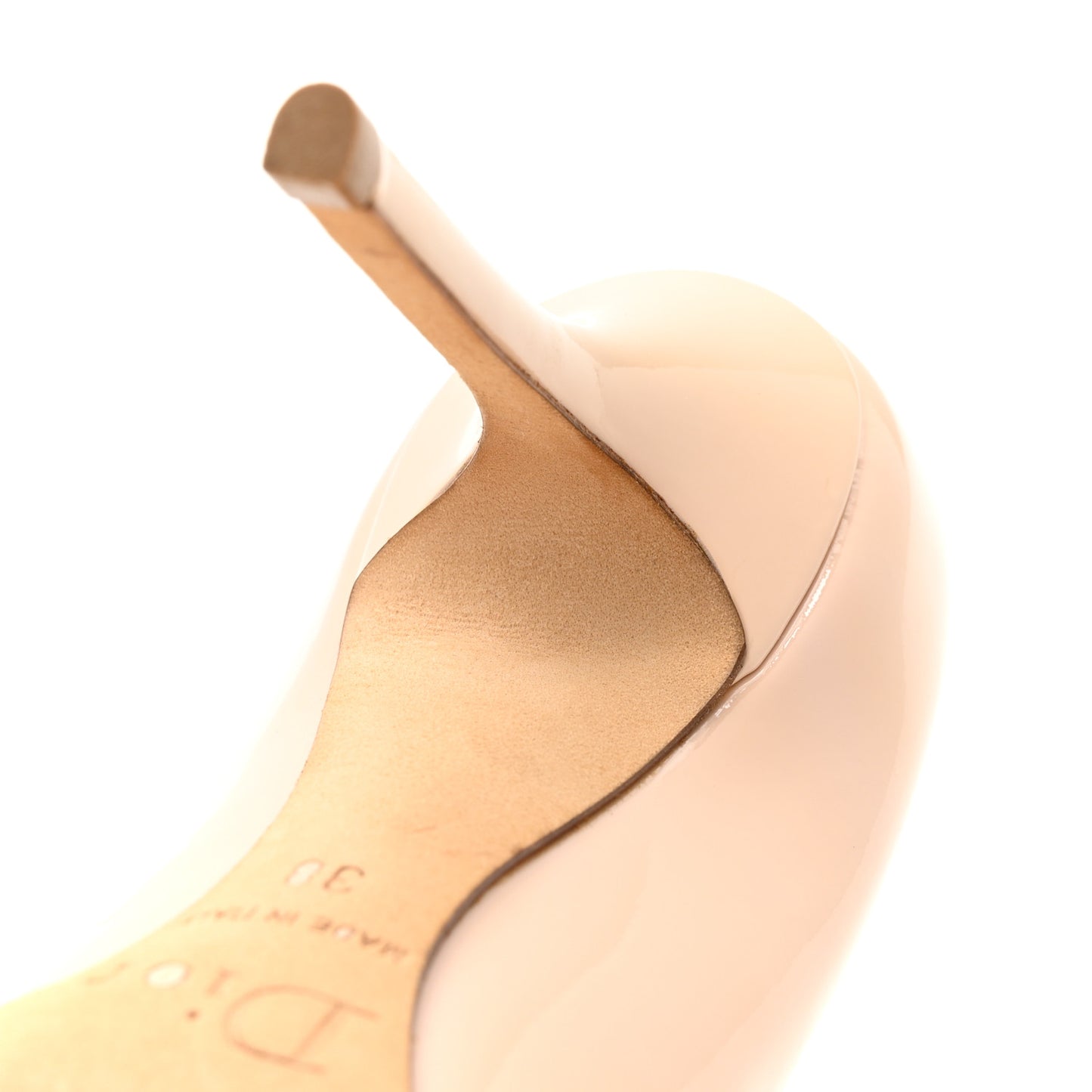 Patent Pumps 38 Nude