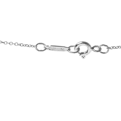 Tiffany Sterling Silver 1837 Interlocking Circles Pendant Necklace 4 of 5