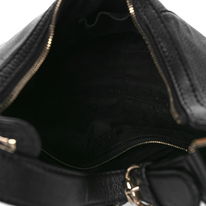 Gucci Calfskin Large Horsebit Web Hobo Black 5 of 9