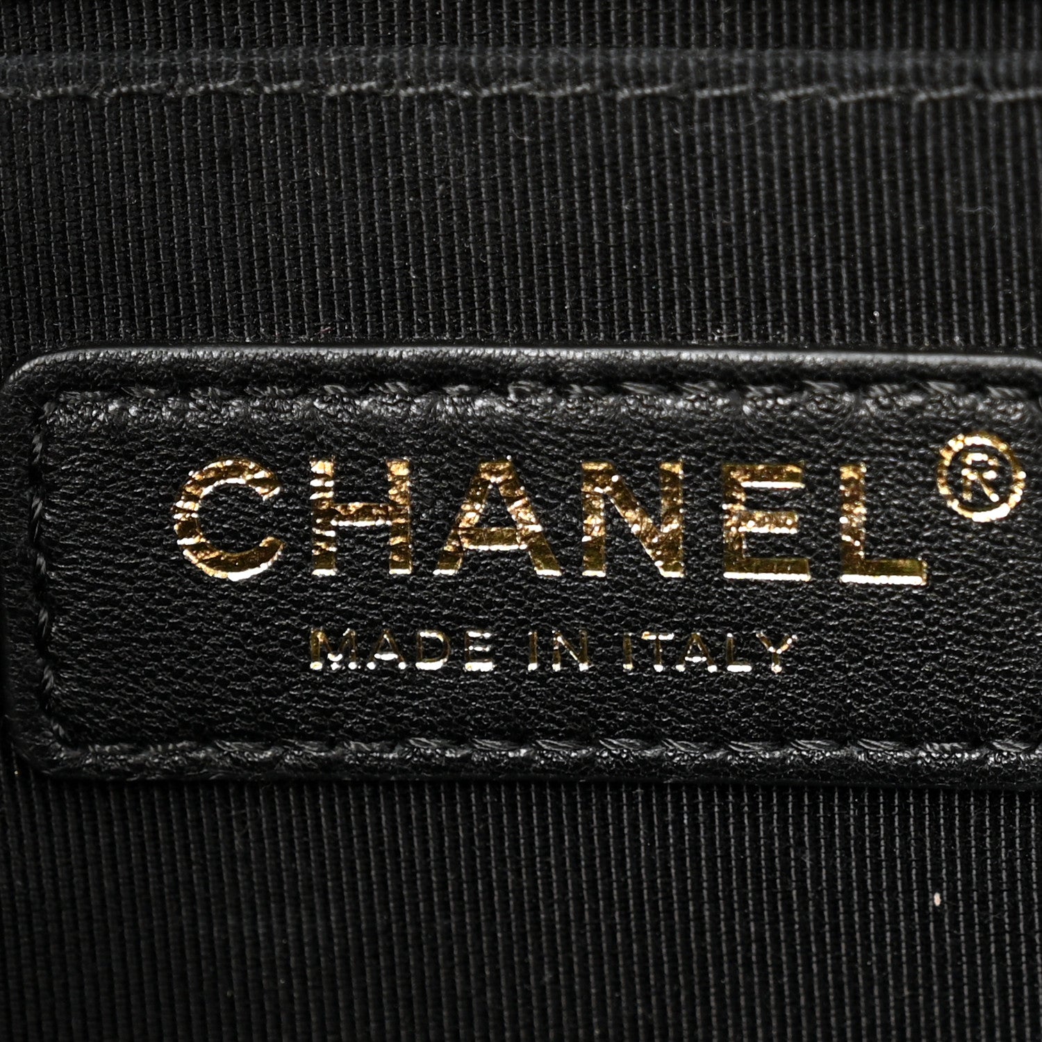 Chanel Fabric Chevron Braided Medium Boy Flap Black White 6 of 13