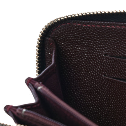 Chanel Caviar Quilted Medium Zip Around Wallet Black 12 of 14