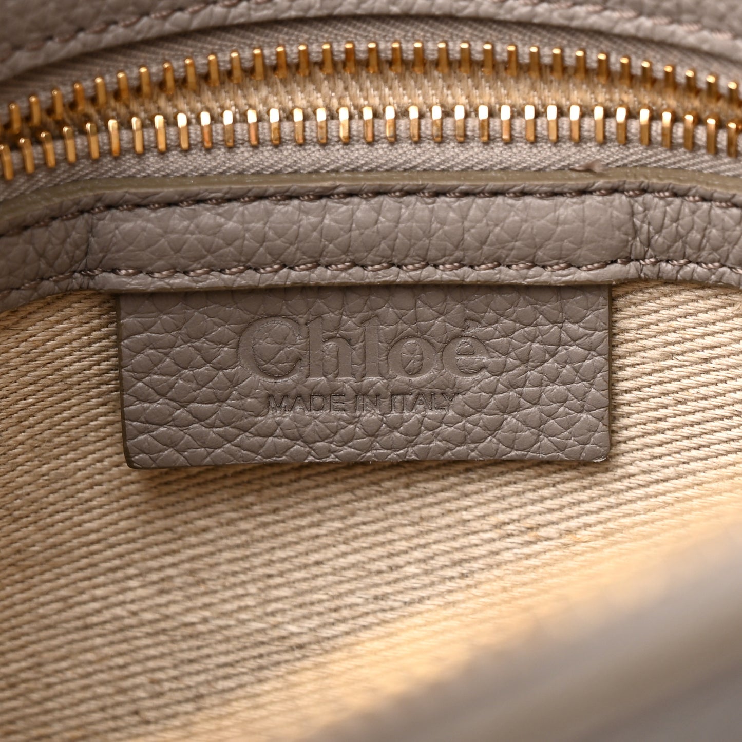 Calfskin Small Marcie Satchel Cashmere Grey