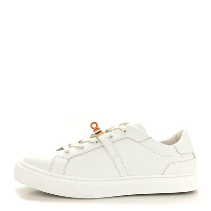 Hermes Calfskin Day Sneakers 40 White 1 of 8