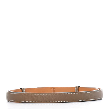 Hermes Epsom Kelly Belt Etoupe 2 of 4