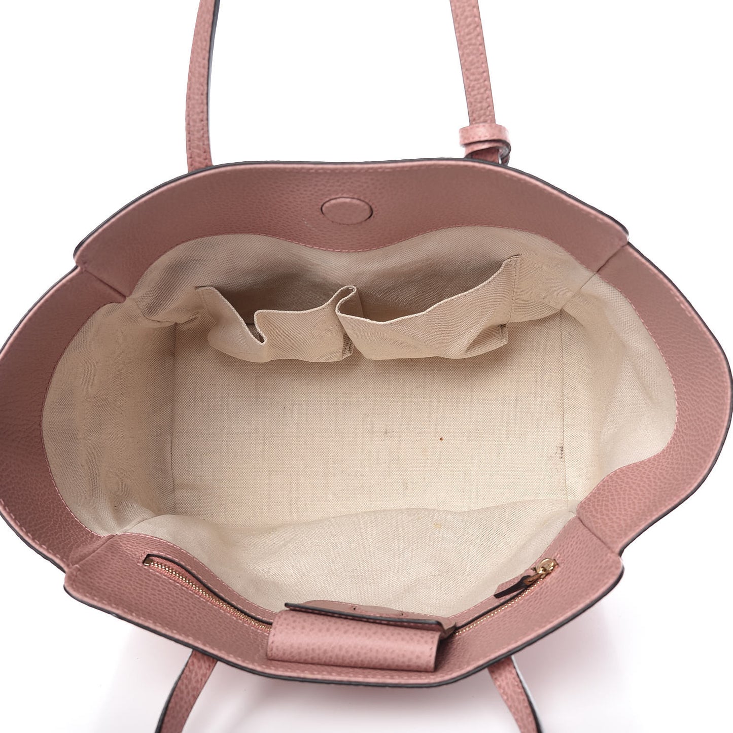 Dollar Calfskin Small Swing Tote Soft Pink