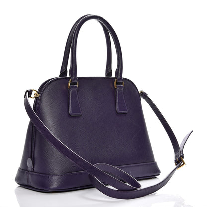 Prada Saffiano Lux Open Promenade Tote Viola 4 of 12