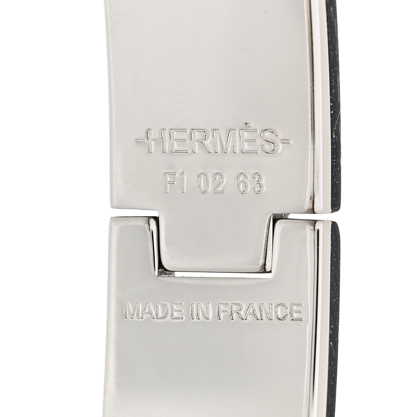 Matte Enamel Narrow Clic Clac HH Bracelet Gold Gold