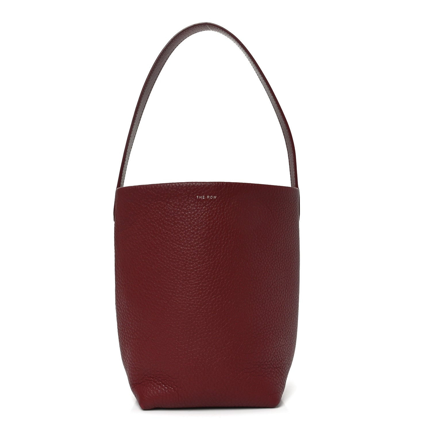 The Row Grained Calfskin Small N/S Park Tote Terracotta 1 of 9