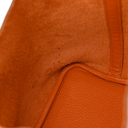Hermes Taurillon Clemence Picotin Lock 18 PM Orange 12 of 14