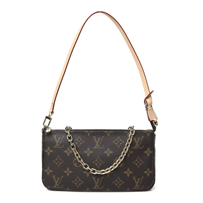 Louis Vuitton Monogram Chain Pochette Accessories 1 of 10
