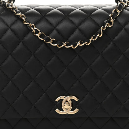 Chanel Lambskin Quilted Medium Citizen Chic Flap Black 9 of 11