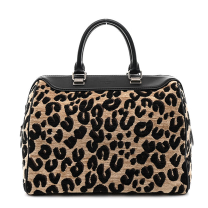 Louis Vuitton Jacquard Velvet Leopard Print Stephen Sprouse Speedy 1 of 10
