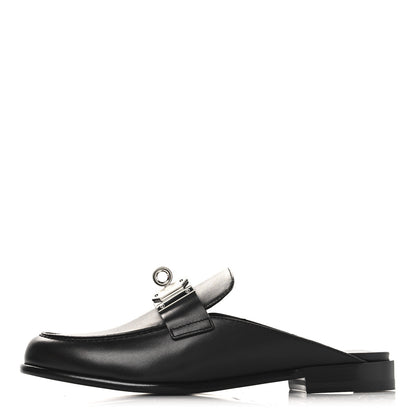Hermes Calfskin Iota Mules 40 Black 1 of 11
