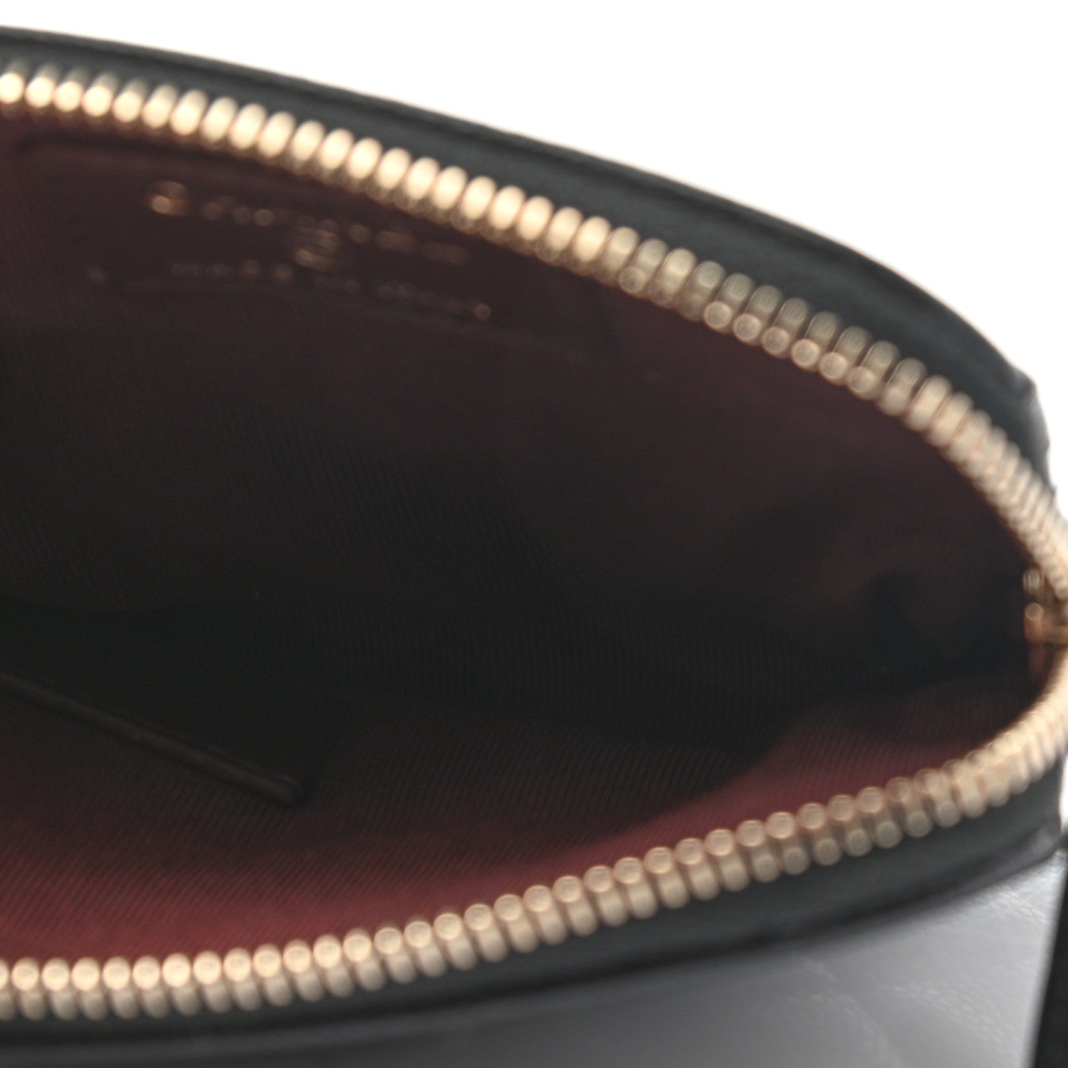 Chanel Caviar Quilted Zip Card Holder Wallet Black 5 of 7