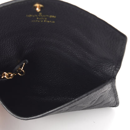 Louis Vuitton Empreinte Key Pouch Black 5 of 7