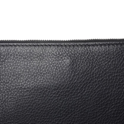 Balenciaga Calfskin Logo Everyday Second Bag Black White 9 of 12