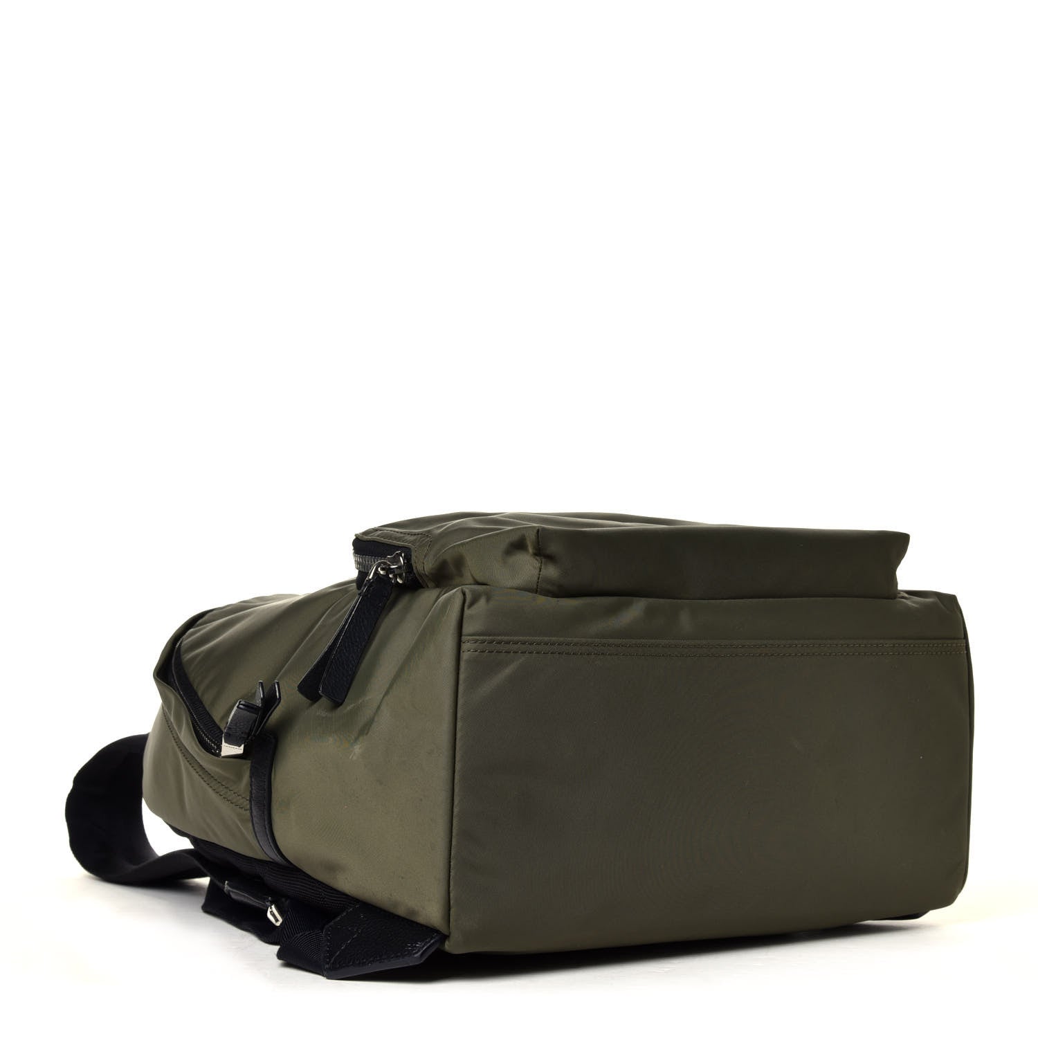 Burberry Nylon Abbeydale Simple Backpack Canvas Green 3 of 6