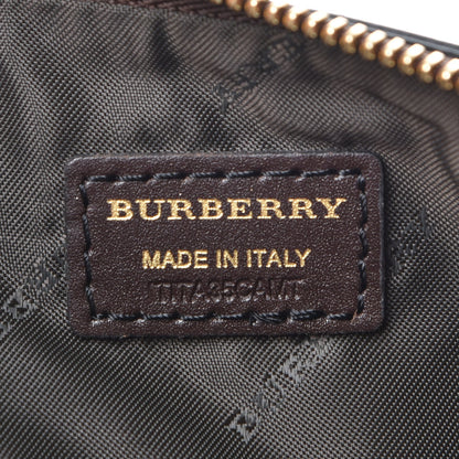 Burberry Haymarket Check Adeline Foldover Clutch Brown 7 of 7
