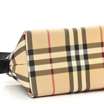 Burberry House Check Small Shoulder Bag Black 9 of 12