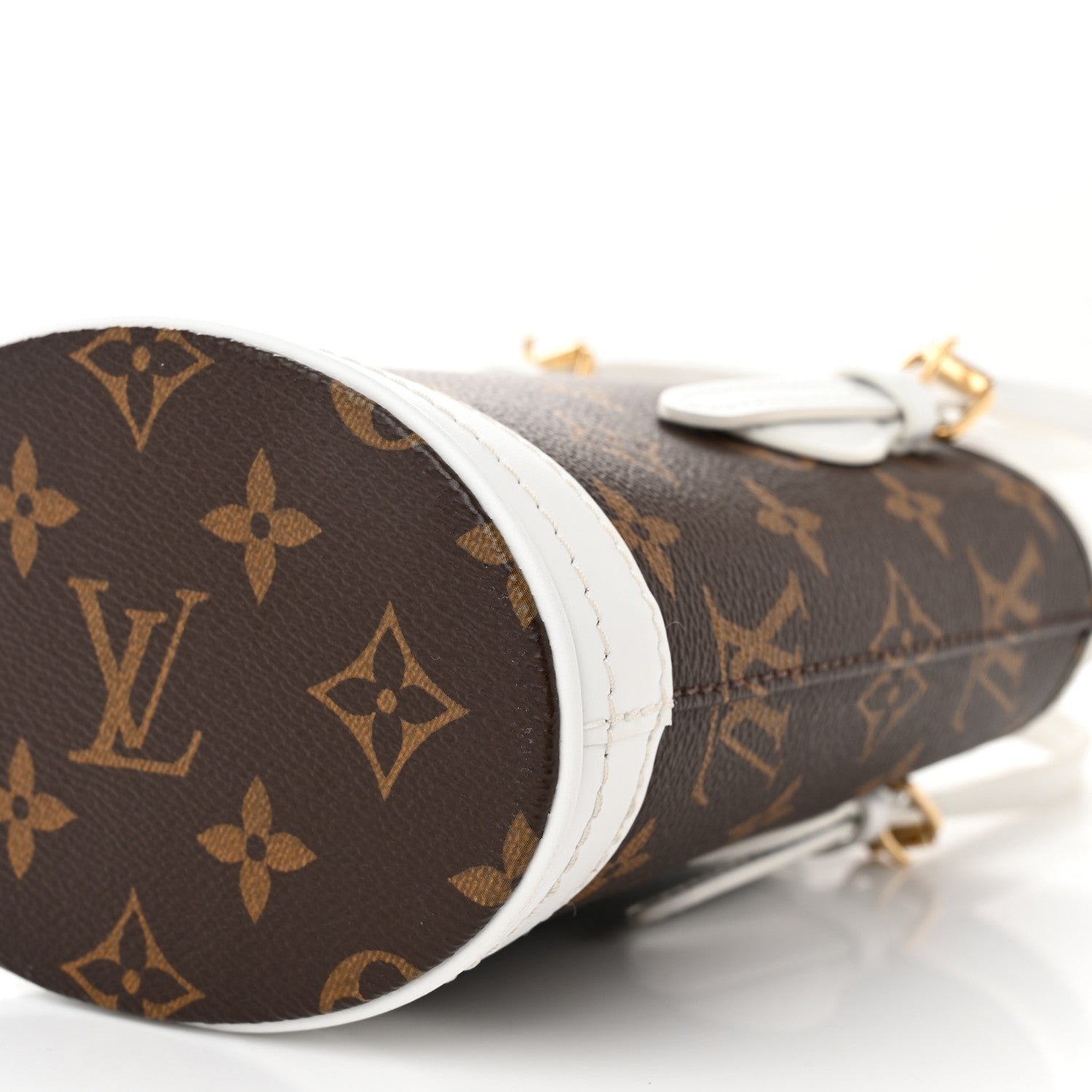 Louis Vuitton Monogram LV Match Nano Bucket Bag White 11 of 11