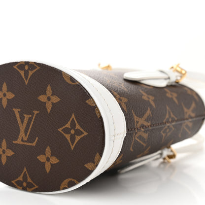 Louis Vuitton Monogram LV Match Nano Bucket Bag White 11 of 11