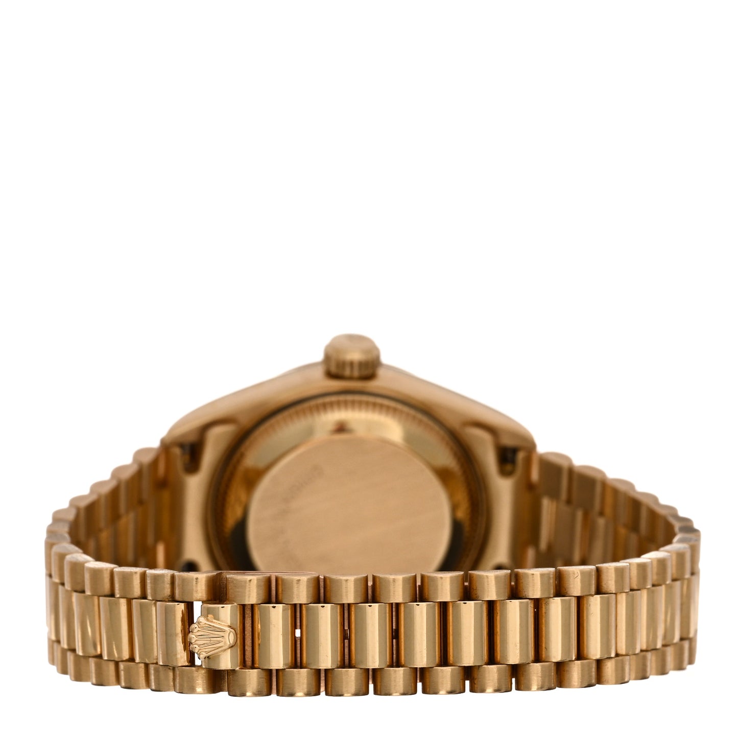 18K Yellow Gold 26mm Oyster Perpetual Datejust President Watch Champagne 69178
