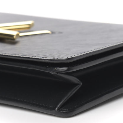 Louis Vuitton Epi Twist Belt Chain Wallet Black 9 of 9