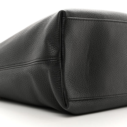 Gucci Pebbled Calfskin Medium Soho Chain Shoulder Bag Black 9 of 11
