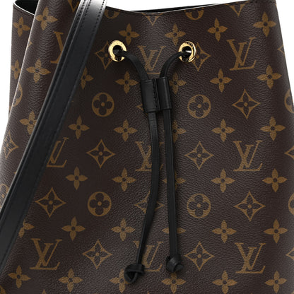 Louis Vuitton Monogram Neonoe MM Black 7 of 10