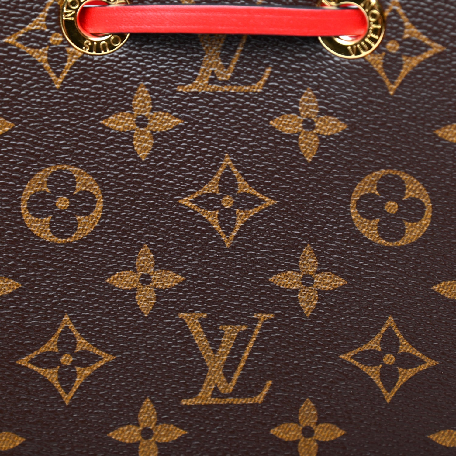 Louis Vuitton Monogram Neonoe MM Coquelicot 9 of 9