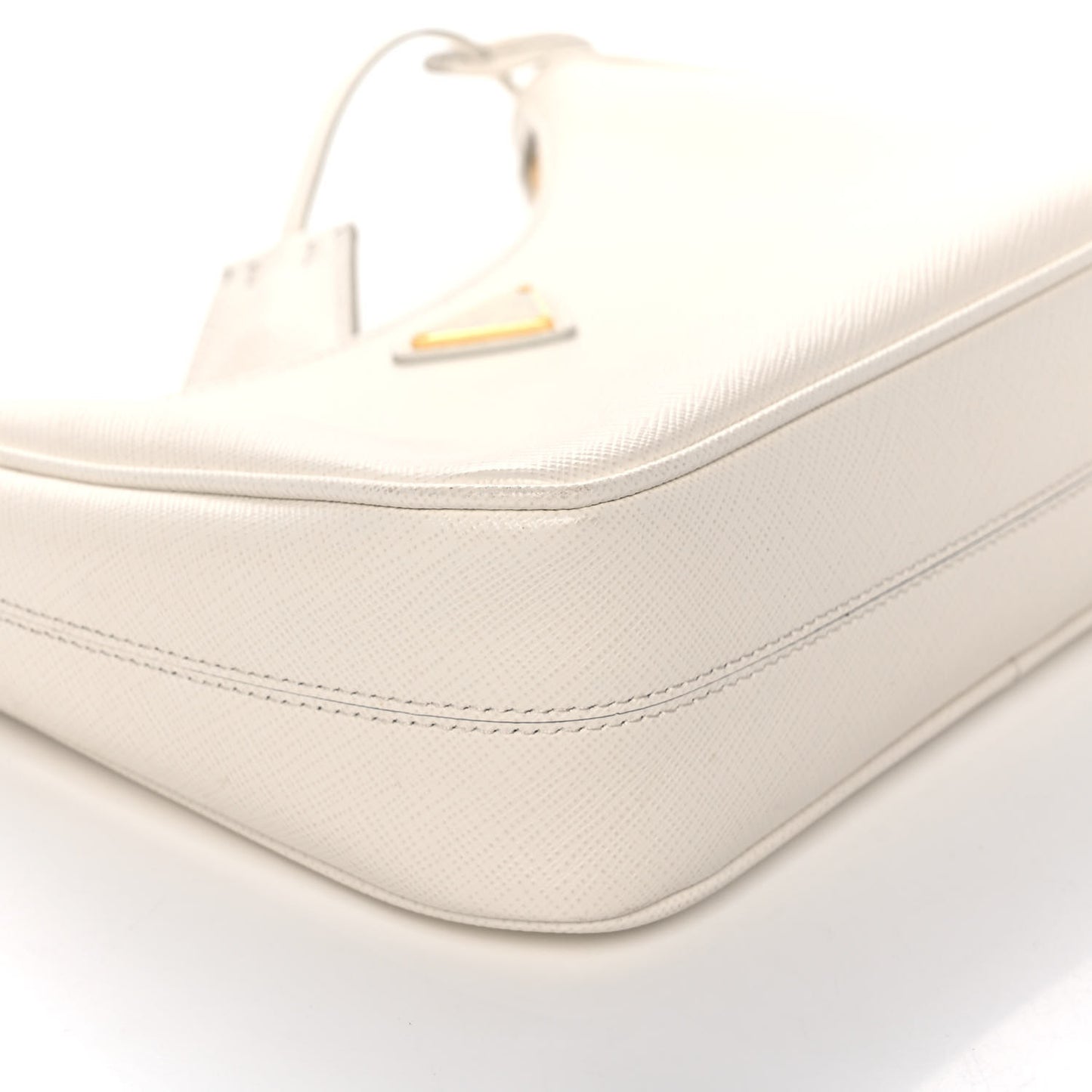 Saffiano Re-Edition 2005 Shoulder Bag White