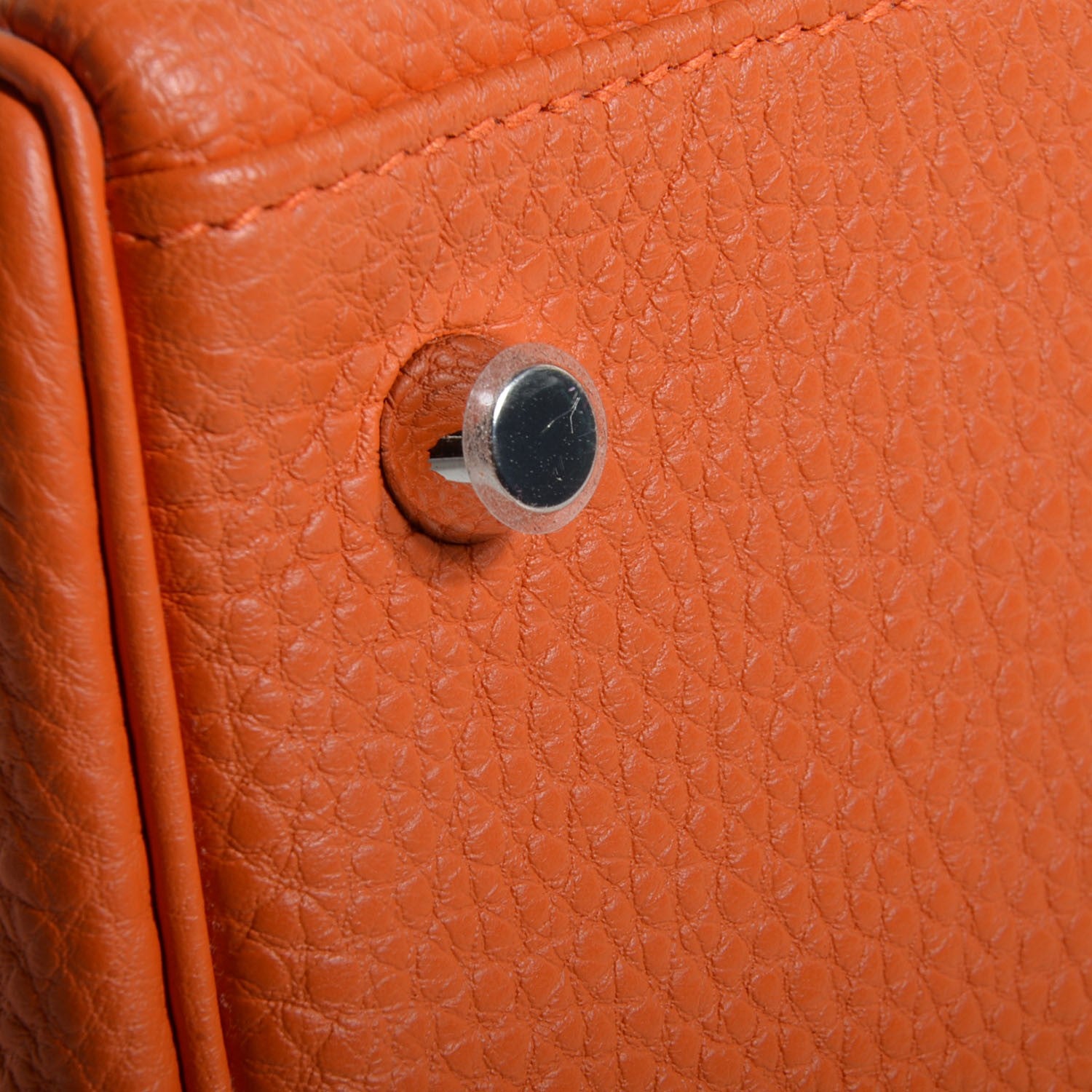 Hermes Togo Kelly Retourne 32 Orange 5 of 22