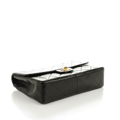 Chanel Lambskin Quilted Medium Single Flap Black 4 of 9
