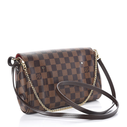 Louis Vuitton Damier Ebene Favorite MM 3 of 11