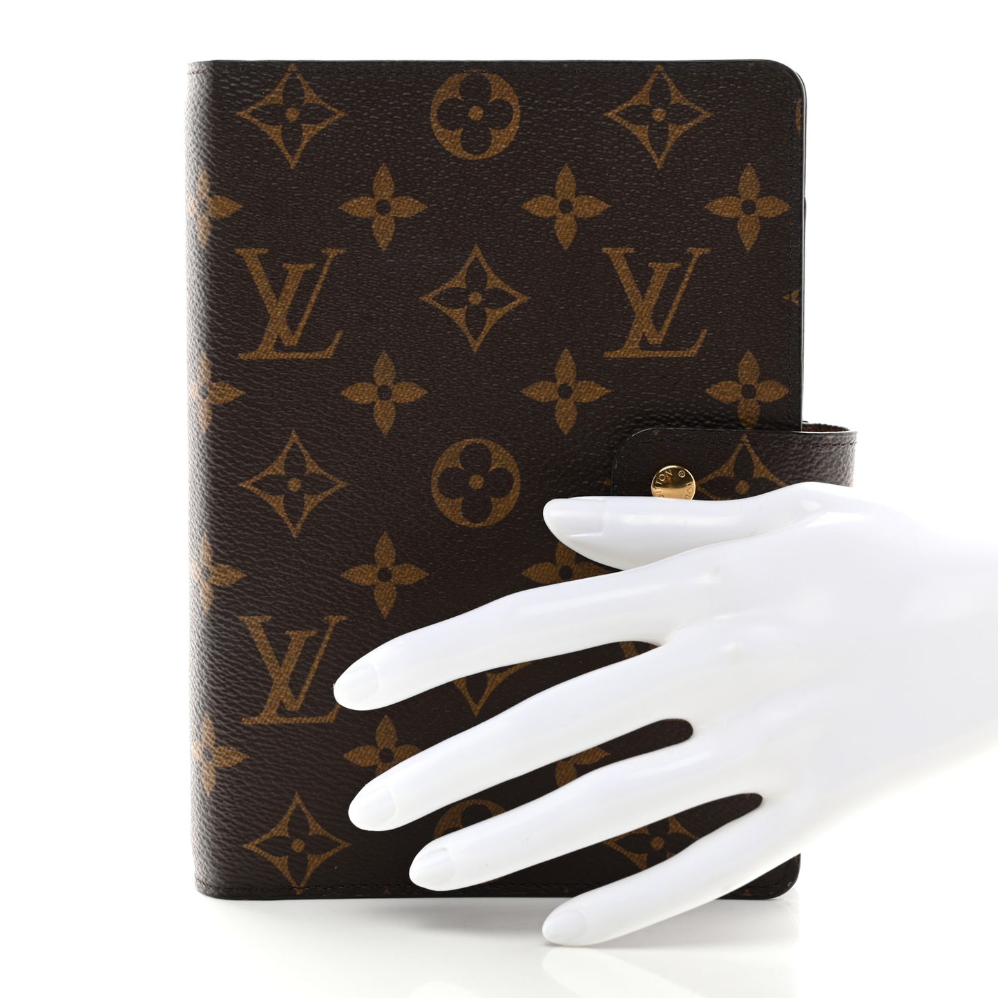 Monogram Medium Ring Agenda Cover