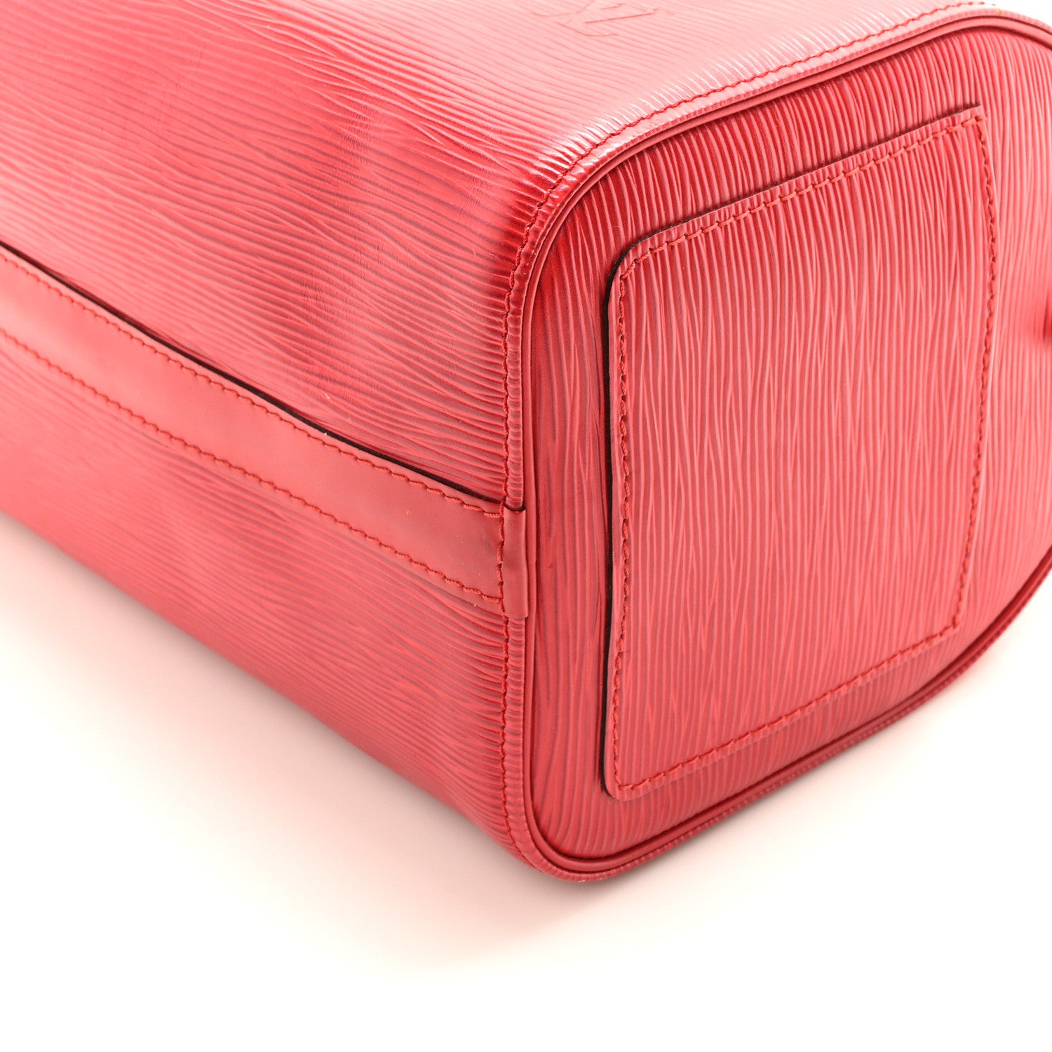 Louis Vuitton Epi Speedy 25 Castillan Red 9 of 9