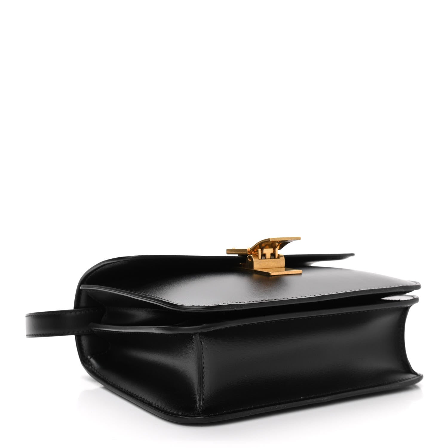 Celine Box Calfskin Teen Classic Box Flap Bag Black 4 of 11