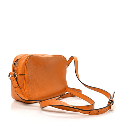 Gucci Pebbled Calfskin Small Soho Disco Bag Curcuma 3 of 12
