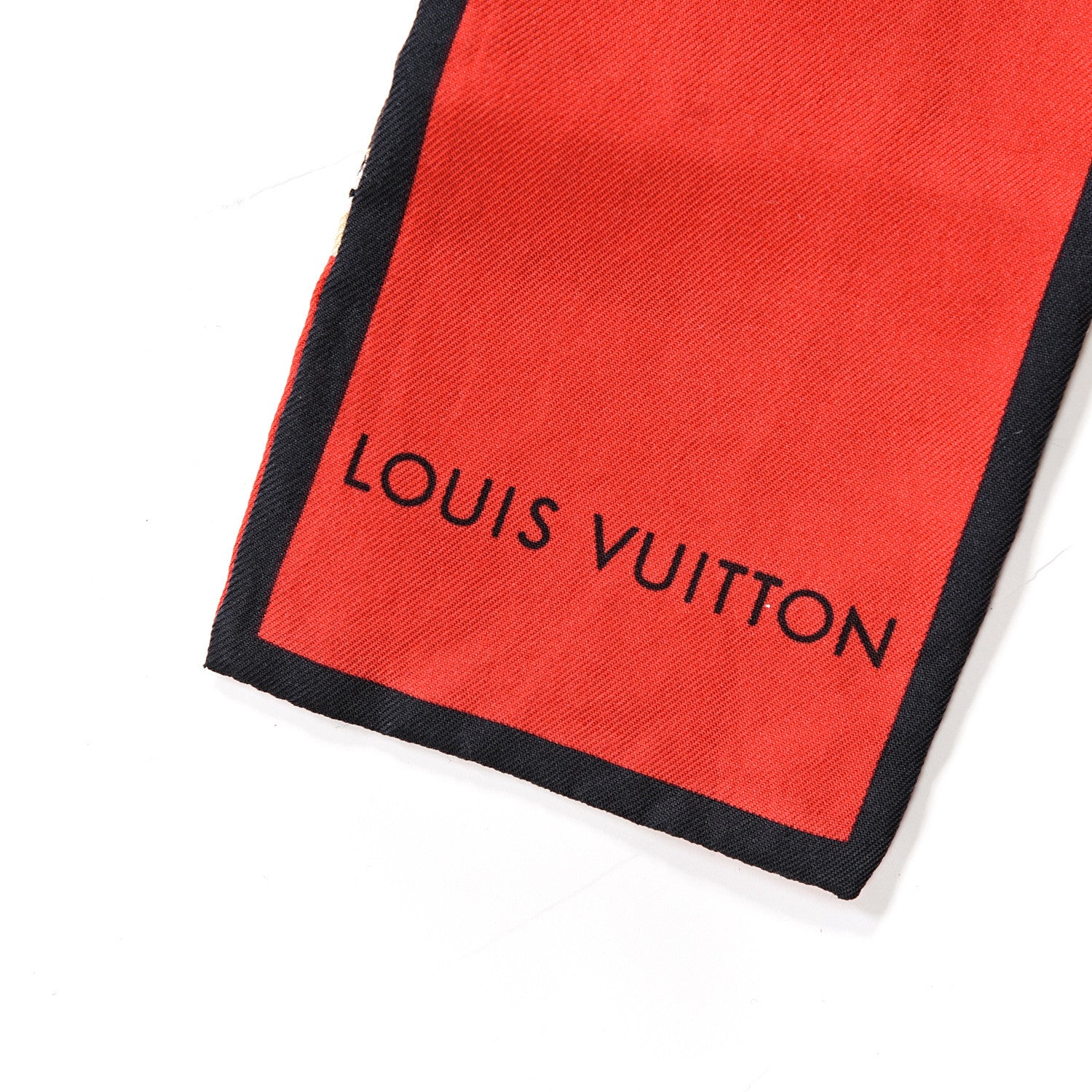 Louis Vuitton Silk Monogram Trunks Bandeau Brown 3 of 3