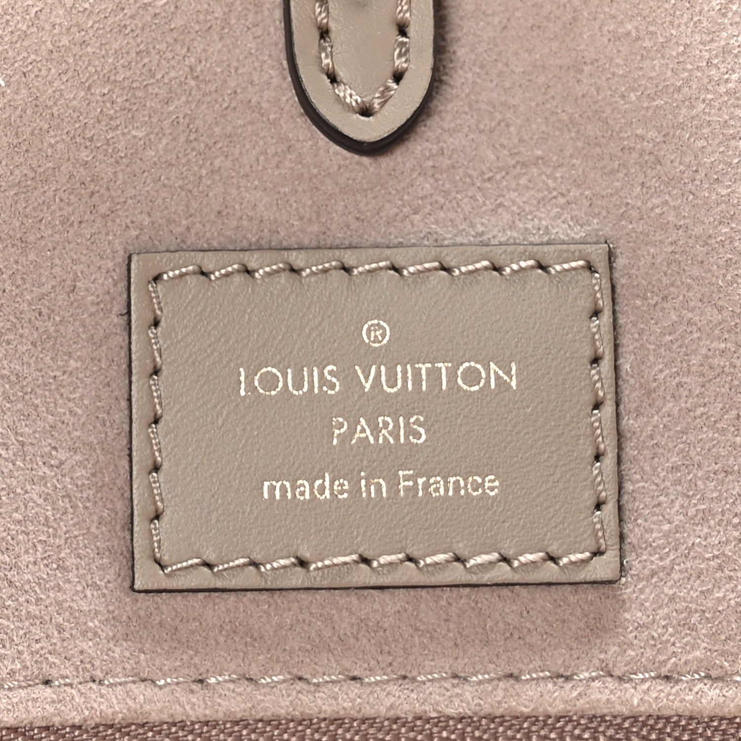 Louis Vuitton Empreinte Monogram Giant Onthego MM Tourterelle Creme 6 of 8