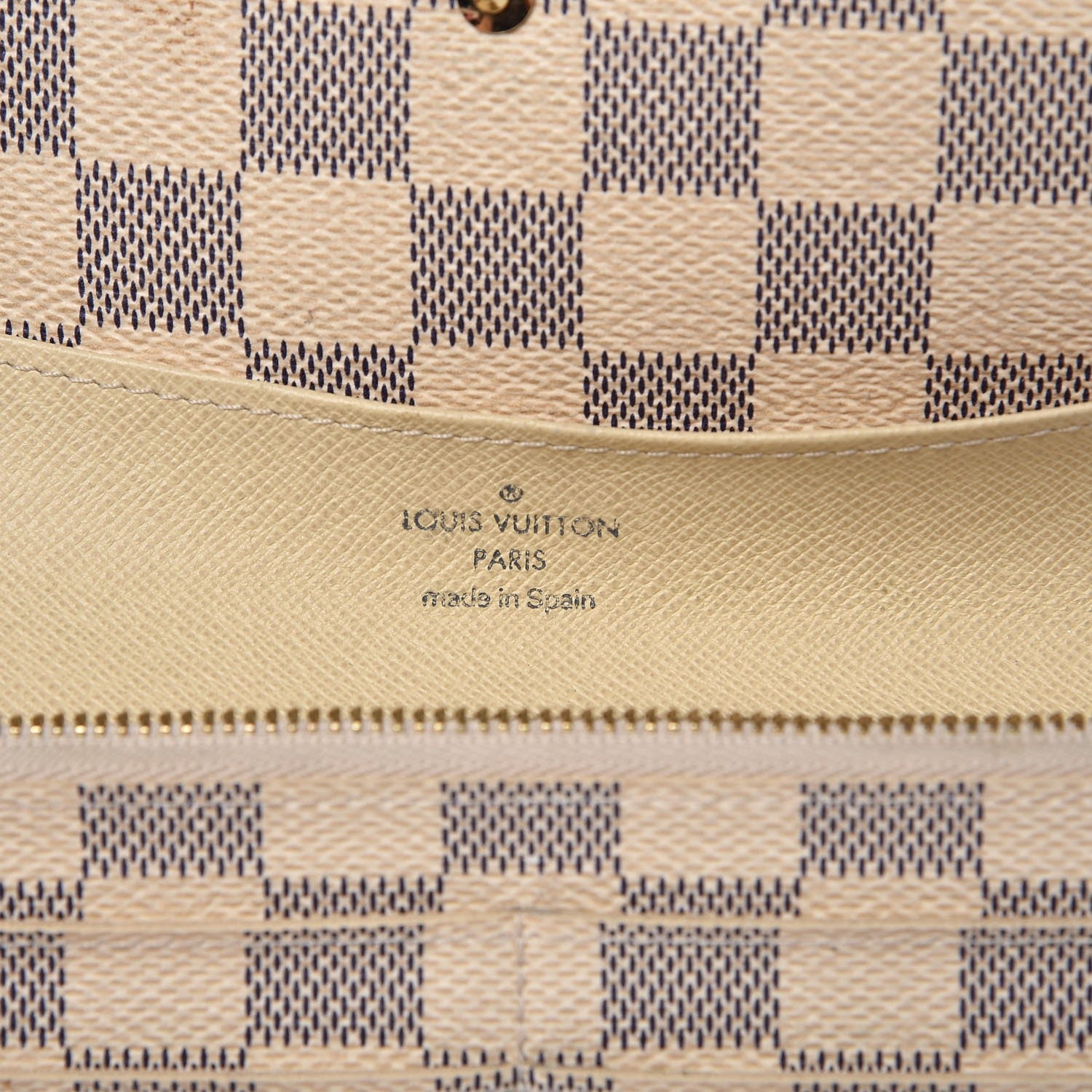 Louis Vuitton Damier Azur Emilie Wallet 6 of 9