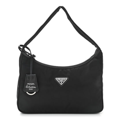 Prada Tessuto Nylon Mini Re-Edition 2000 Bag Black 1 of 11