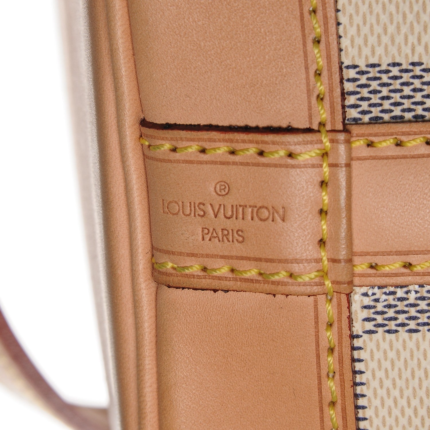 Louis Vuitton Damier Azur Noe BB 6 of 7