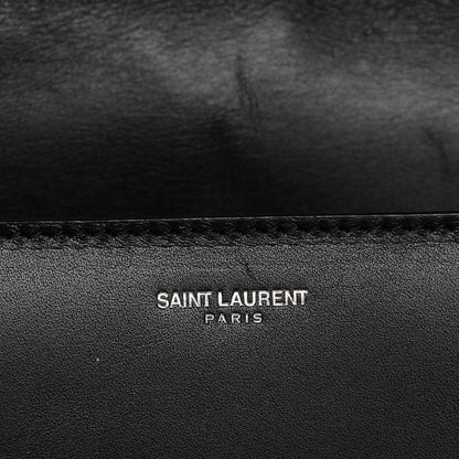 Saint Laurent Calfskin Studded Medium Betty Black 6 of 7