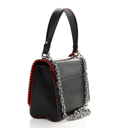 Louis Vuitton Epi Flower Twist Shoulder Bag MM  Black 3 of 12