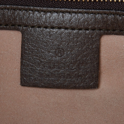 Gucci GG Supreme Monogram Bengal Medium Boston Beige PInk 6 of 13