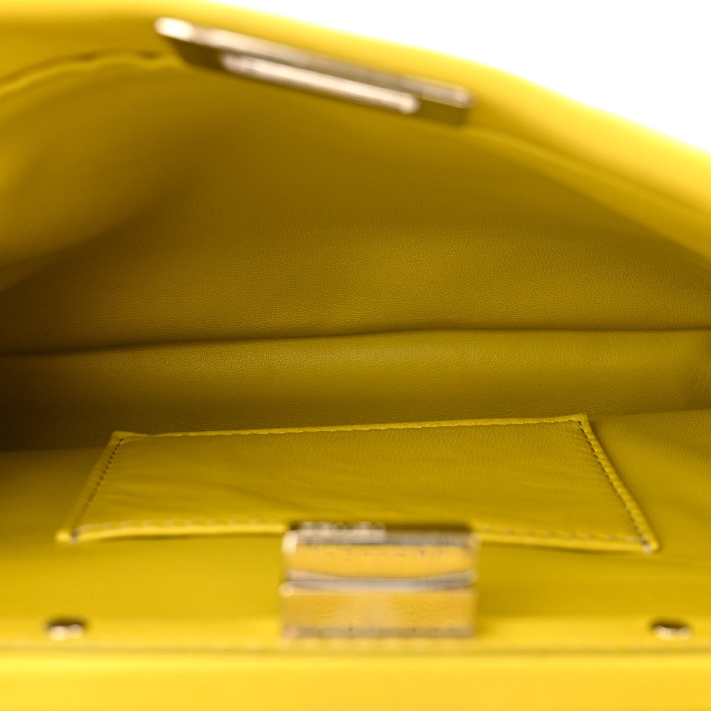 Nappa Mini Peekaboo Iconic Satchel Lime