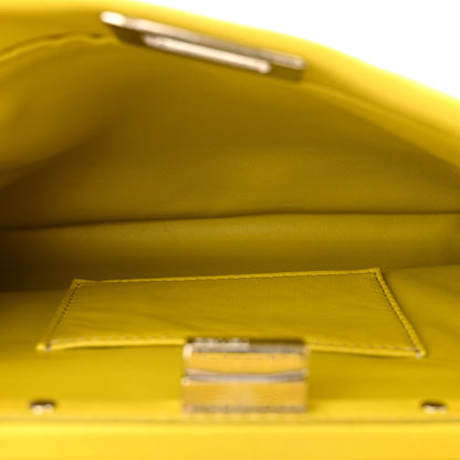 Fendi Nappa Mini Peekaboo Iconic Satchel Lime 5 of 10