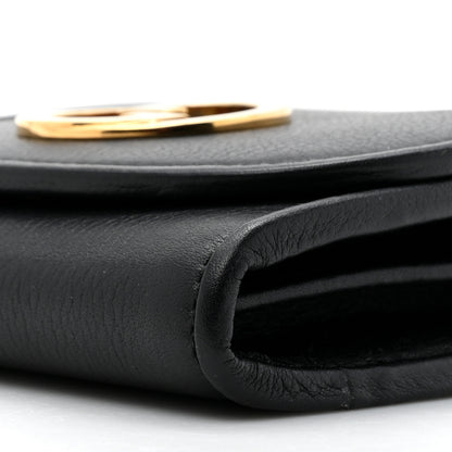 Gucci Roxy Calfskin Medium Blondie Chain Wallet Black 10 of 12